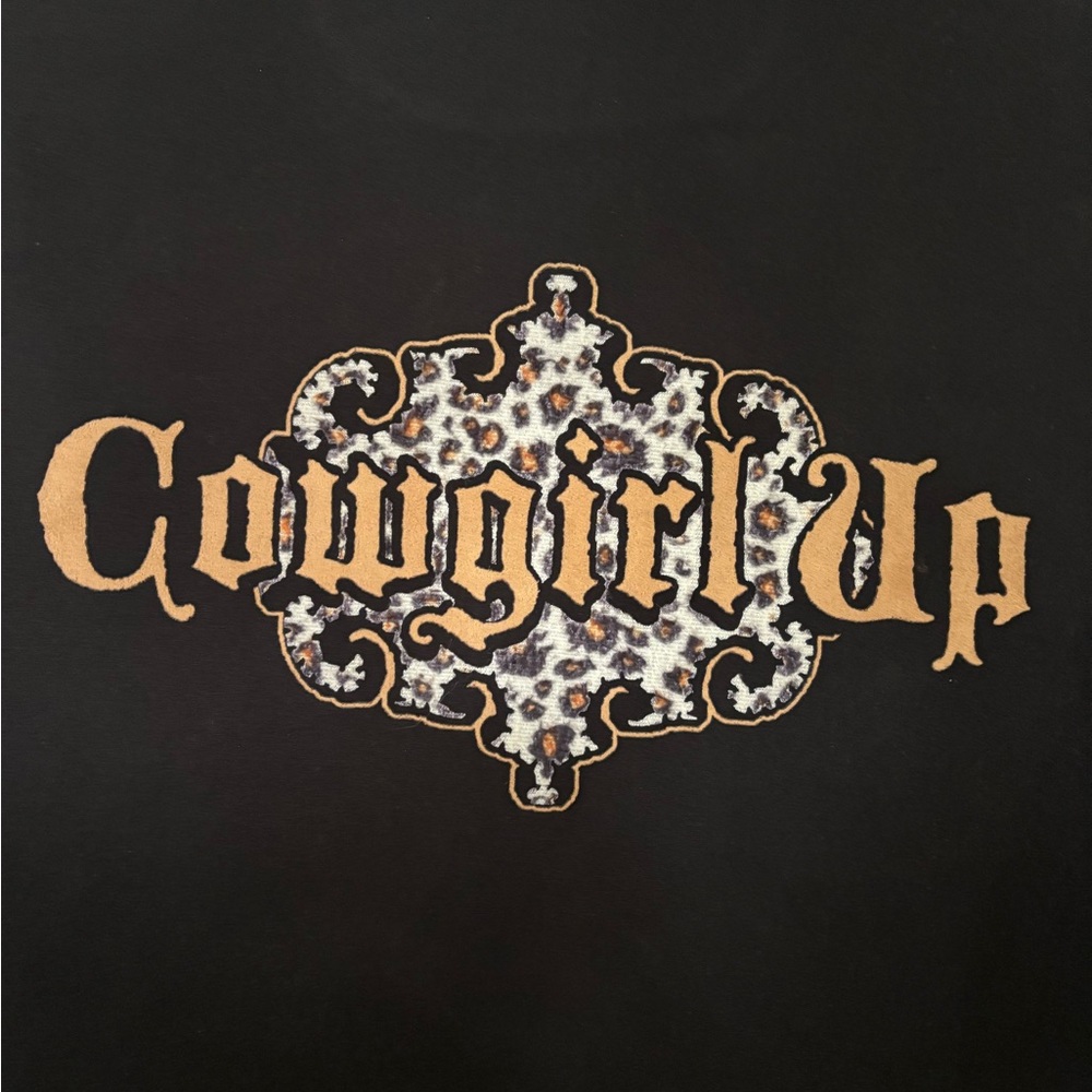 Black Pulse Up Softshell Jacket With Leopard Prin… - image 3